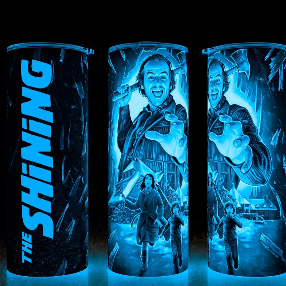 Glow in the Dark The Shining Classic Horror Jack Torrance Axe Cup Mug Tumbler